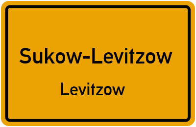 Straßenverzeichnis Sukow-Levitzow Levitzow