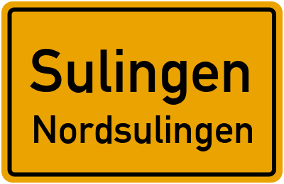 Straßenverzeichnis Sulingen Nordsulingen
