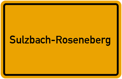 Branchenbuch Sulzbach-Roseneberg, Bayern