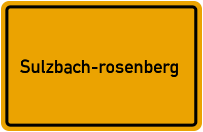 Branchenbuch Sulzbach-rosenberg, Bayern