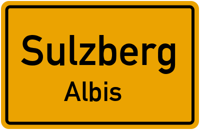 Straßenverzeichnis Sulzberg Albis