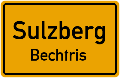 Straßenverzeichnis Sulzberg Bechtris