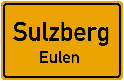 Straßenverzeichnis Sulzberg Eulen