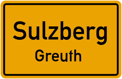 Straßenverzeichnis Sulzberg Greuth