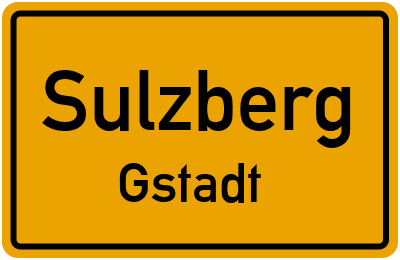 Straßenverzeichnis Sulzberg Gstadt