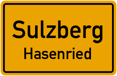 Straßenverzeichnis Sulzberg Hasenried