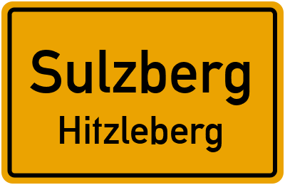 Straßenverzeichnis Sulzberg Hitzleberg