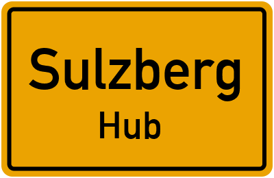 Straßenverzeichnis Sulzberg Hub