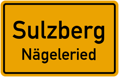 Straßenverzeichnis Sulzberg Nägeleried