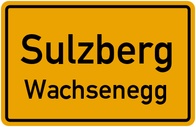 Straßenverzeichnis Sulzberg Wachsenegg