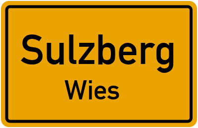 Straßenverzeichnis Sulzberg Wies