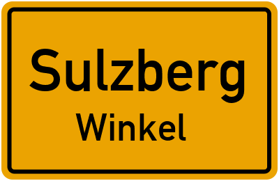 Straßenverzeichnis Sulzberg Winkel