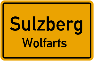 Straßenverzeichnis Sulzberg Wolfarts