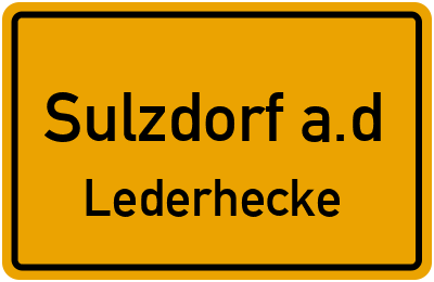 Raiffeisenbank im Grabfeld Sulzdorf a.d.Lederhecke