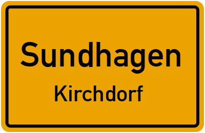 Straßenverzeichnis Sundhagen Kirchdorf
