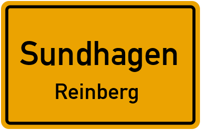 Straßenverzeichnis Sundhagen Reinberg