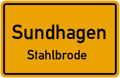 Straßenverzeichnis Sundhagen Stahlbrode