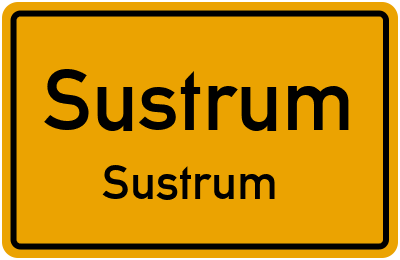 Straßenverzeichnis Sustrum Sustrum