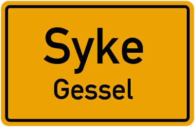 Straßenverzeichnis Syke Gessel