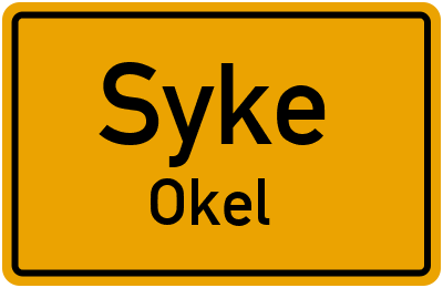 Straßenverzeichnis Syke Okel