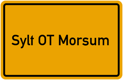 Branchenbuch Sylt OT Morsum, Schleswig-Holstein