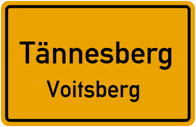 Straßenverzeichnis Tännesberg Voitsberg