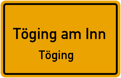 Straßenverzeichnis Töging am Inn Töging