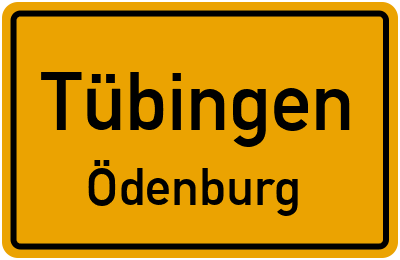 Straßenverzeichnis Tübingen Ödenburg