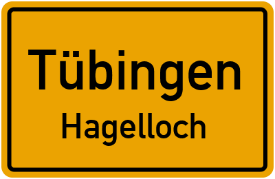 Straßenverzeichnis Tübingen Hagelloch