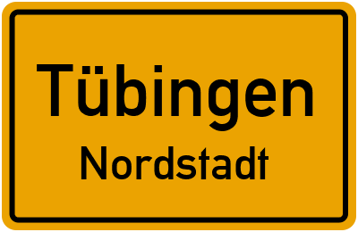 Straßenverzeichnis Tübingen Nordstadt