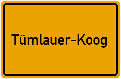 Branchenbuch Tümlauer-Koog, Schleswig-Holstein