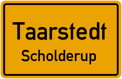 Straßenverzeichnis Taarstedt Scholderup
