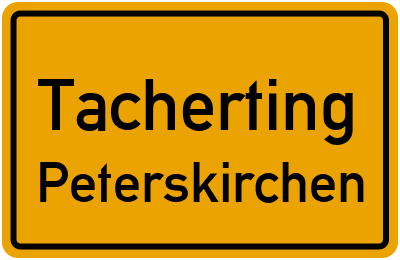 Straßenverzeichnis Tacherting Peterskirchen