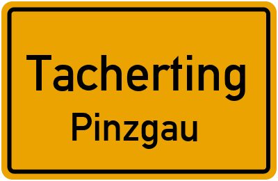 Ortsschild Tacherting Pinzgau