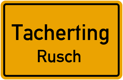 Straßenverzeichnis Tacherting Rusch