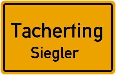 Straßenverzeichnis Tacherting Siegler