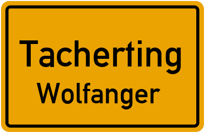 Straßenverzeichnis Tacherting Wolfanger