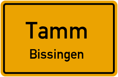 Straßenverzeichnis Tamm Bissingen