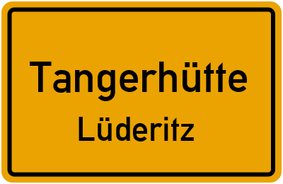 Straßenverzeichnis Tangerhütte Lüderitz