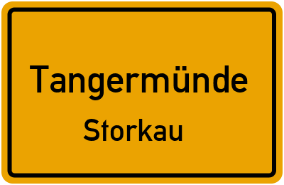 Straßenverzeichnis Tangermünde Storkau