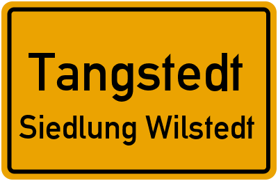 Straßenverzeichnis Tangstedt Siedlung Wilstedt