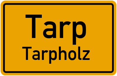Straßenverzeichnis Tarp Tarpholz