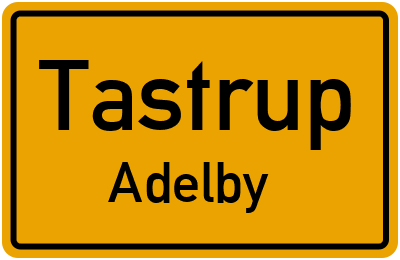 Straßenverzeichnis Tastrup Adelby