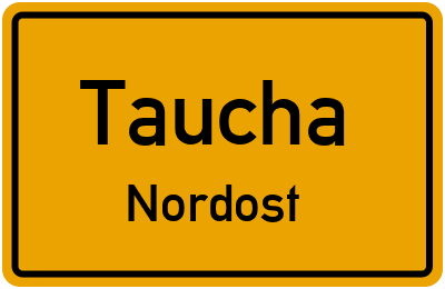 Straßenverzeichnis Taucha Nordost