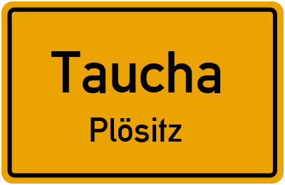 Straßenverzeichnis Taucha Plösitz