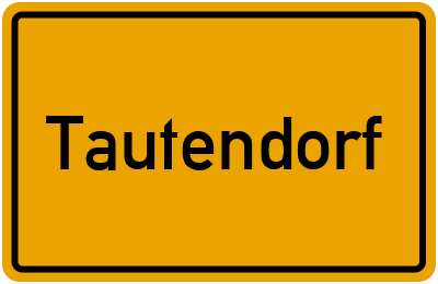 Tautendorf in Thüringen