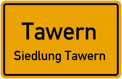 Straßenverzeichnis Tawern Siedlung Tawern