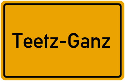 Teetz-Ganz in Brandenburg