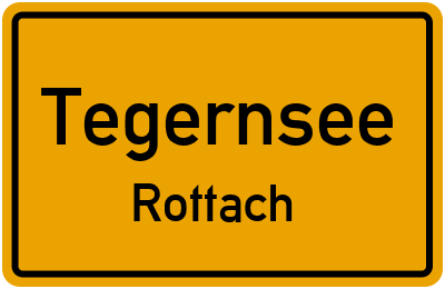 Straßenverzeichnis Tegernsee Rottach