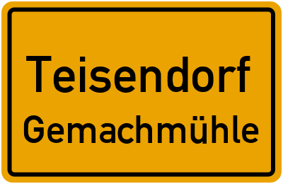 Straßenverzeichnis Teisendorf Gemachmühle